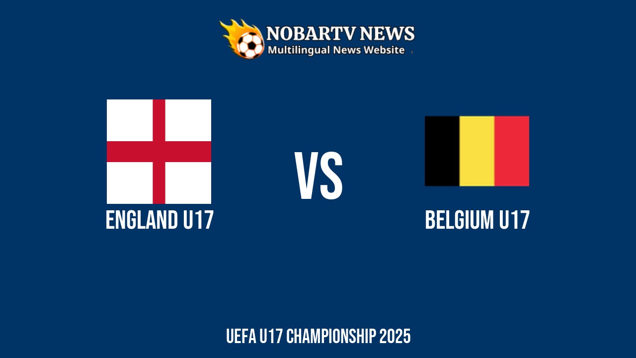 LIVE England U17 vs Belgium U17