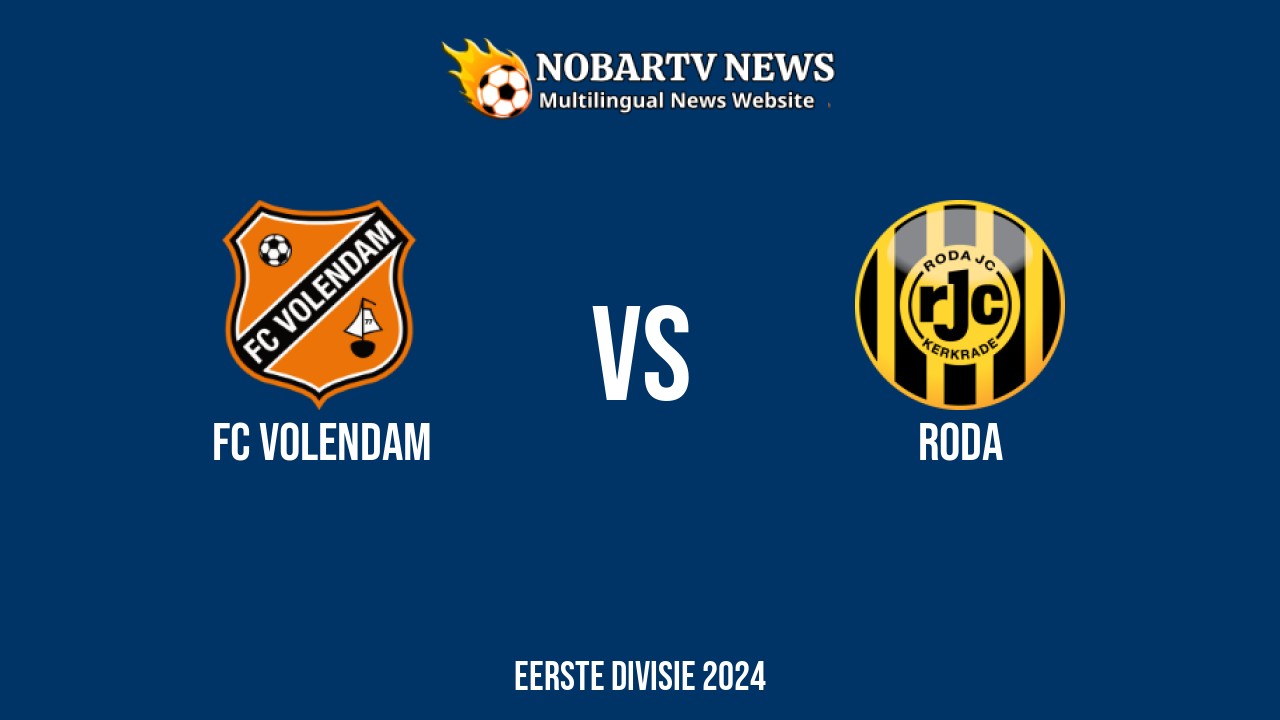 LIVE FC Volendam vs Roda: Score & Commentary