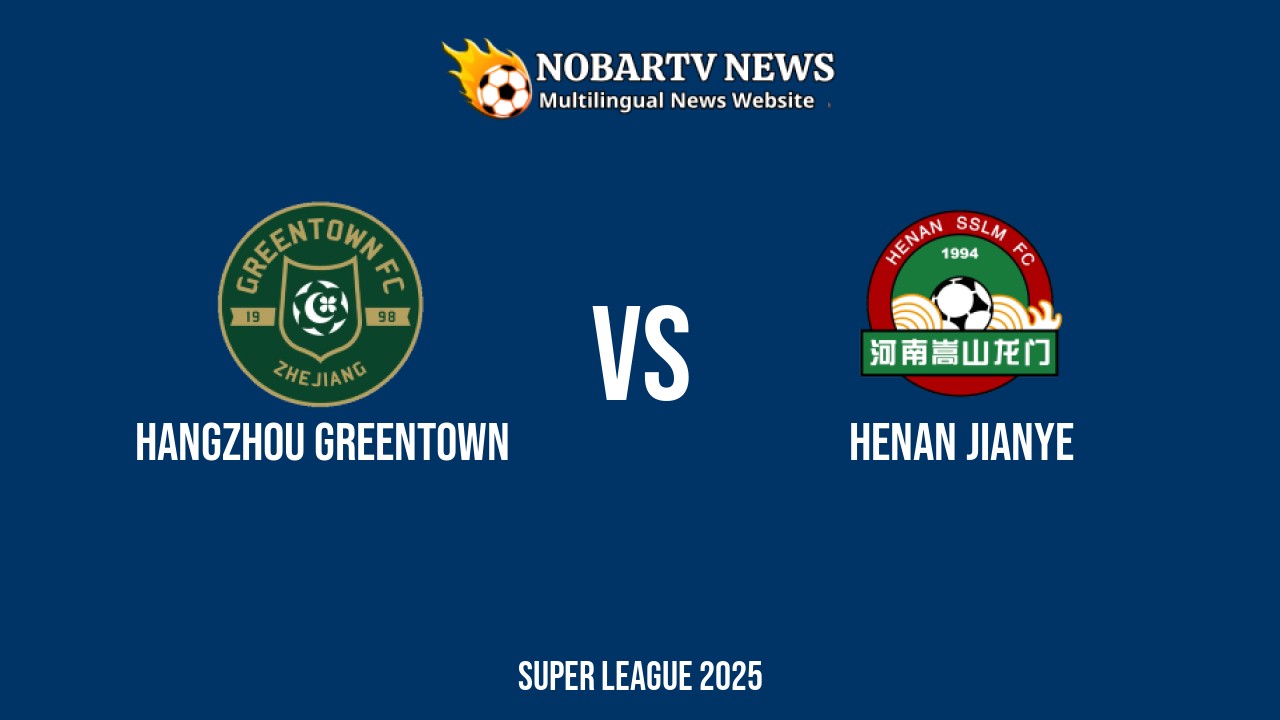 LIVE Hangzhou Greentown vs Henan Jianye