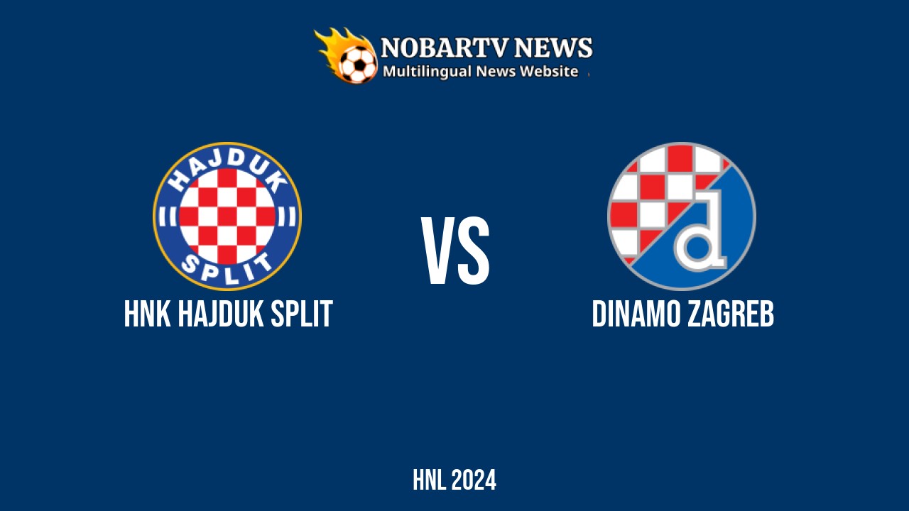 HNK Hajduk Split vs Dinamo Zagreb – HNL 2024 di Stadion Poljud