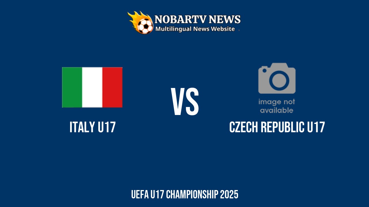 LIVE Italy U17 vs Czech Republic U17