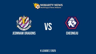 LIVE Jeonnam Dragons vs Cheongju