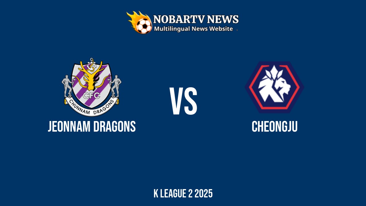 LIVE Jeonnam Dragons vs Cheongju