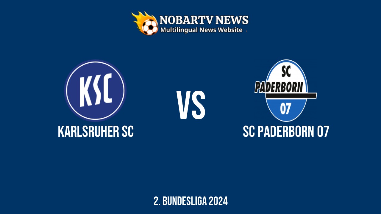 LIVE Karlsruher SC vs SC Paderborn 07