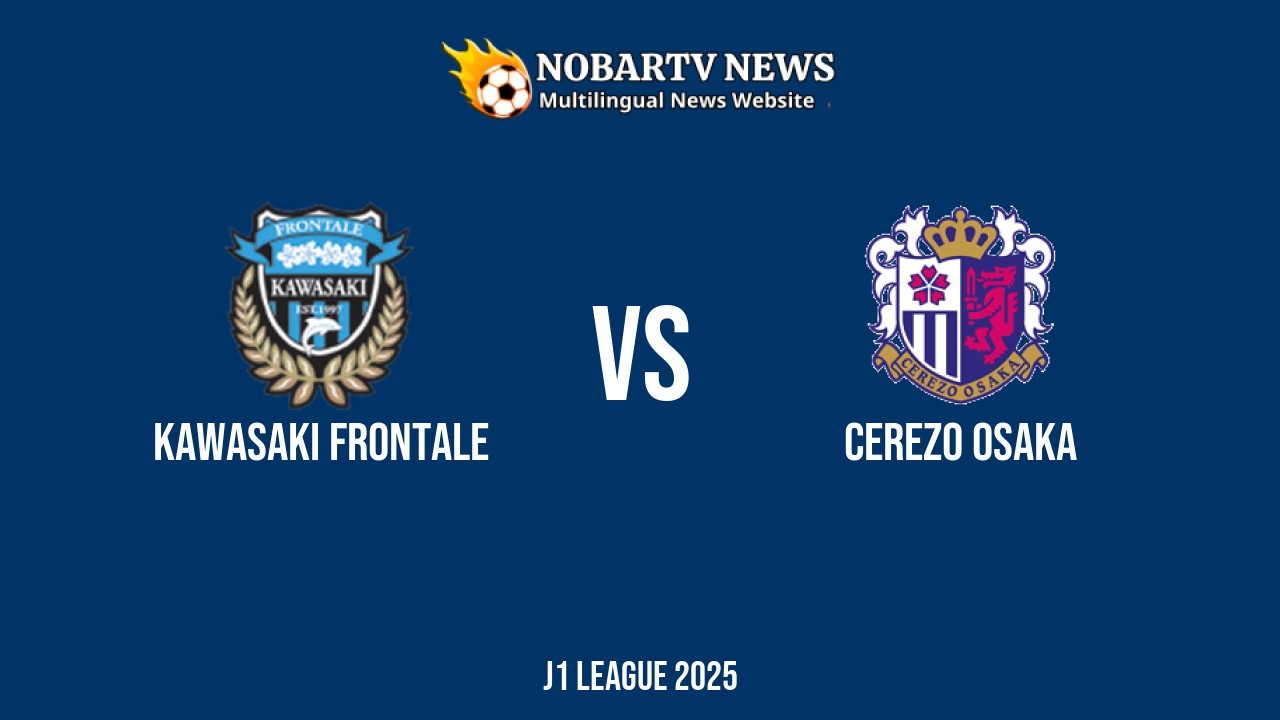 LIVE Kawasaki Frontale vs Cerezo Osaka