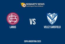 LIVE Lanus vs Velez Sarsfield