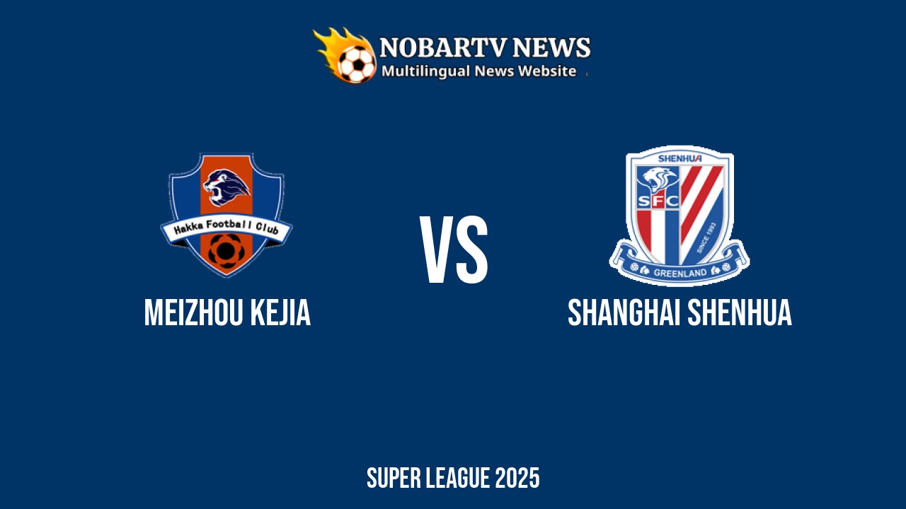 LIVE Meizhou Kejia vs Shanghai Shenhua