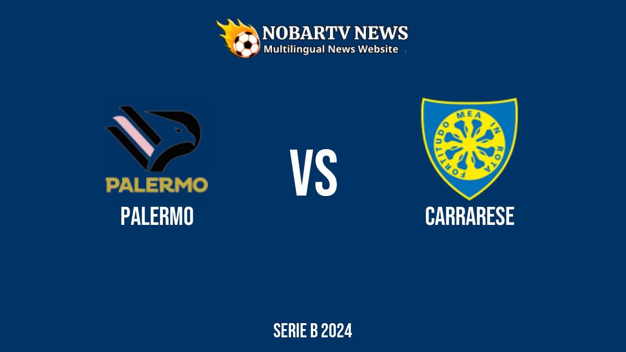 LIVE Palermo vs Carrarese