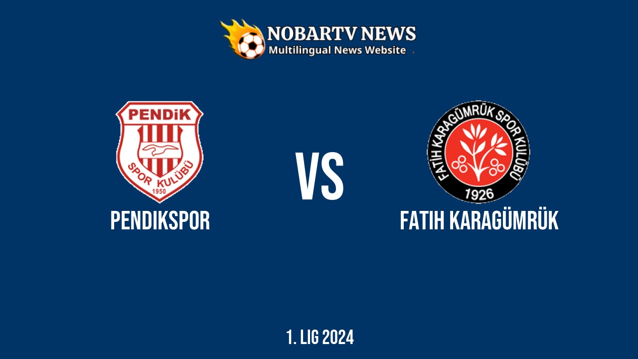 LIVE Pendikspor vs Fatih Karagümrük