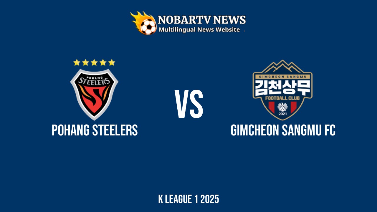 LIVE Pohang Steelers vs Gimcheon Sangmu FC: Score & Commentary
