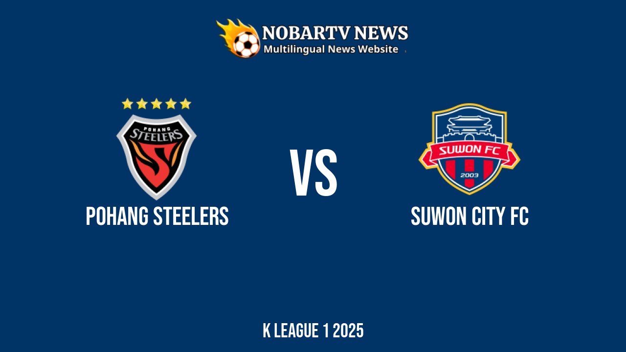 LIVE Pohang Steelers vs Suwon City FC