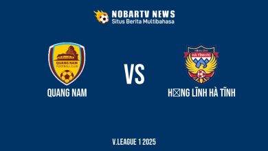 LIVE Quang Nam vs Hồng Lĩnh Hà Tĩnh