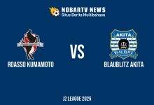 LIVE Roasso Kumamoto vs Blaublitz Akita