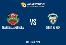 LIVE Shabab Al Ahli Dubai vs Dibba Al Hisn