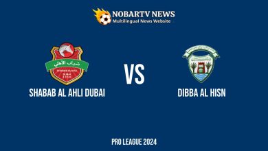 LIVE Shabab Al Ahli Dubai vs Dibba Al Hisn