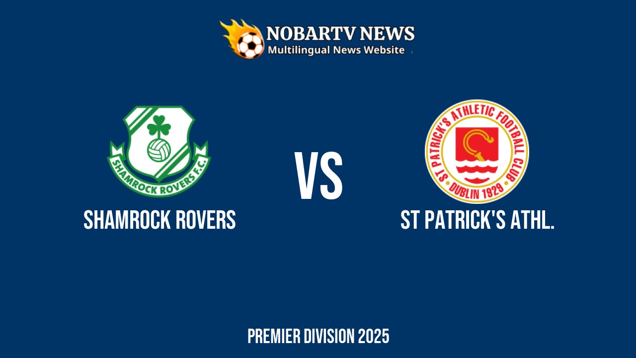 LIVE Shamrock Rovers vs St Patrick’s Athl.