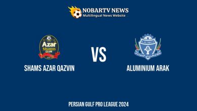 LIVE Shams Azar Qazvin vs Aluminium Arak