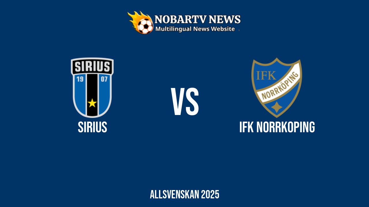 LIVE Sirius vs IFK Norrkoping
