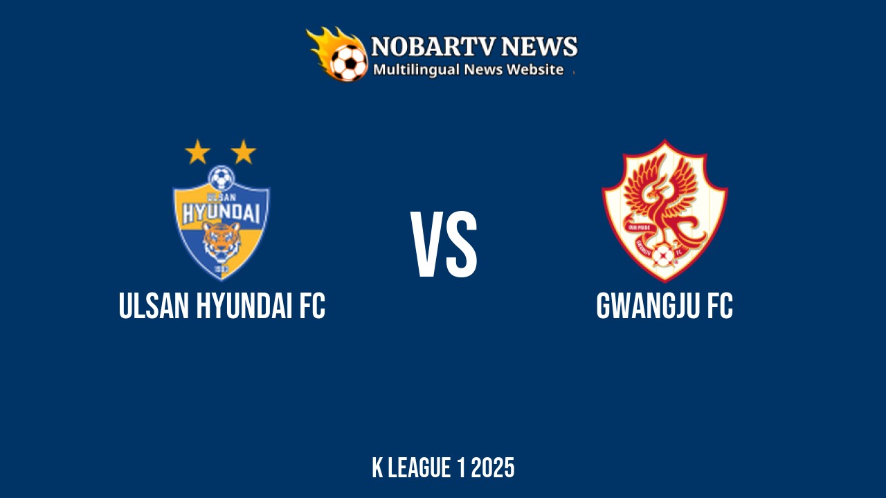 LIVE Ulsan Hyundai FC vs Gwangju FC: Score & Commentary