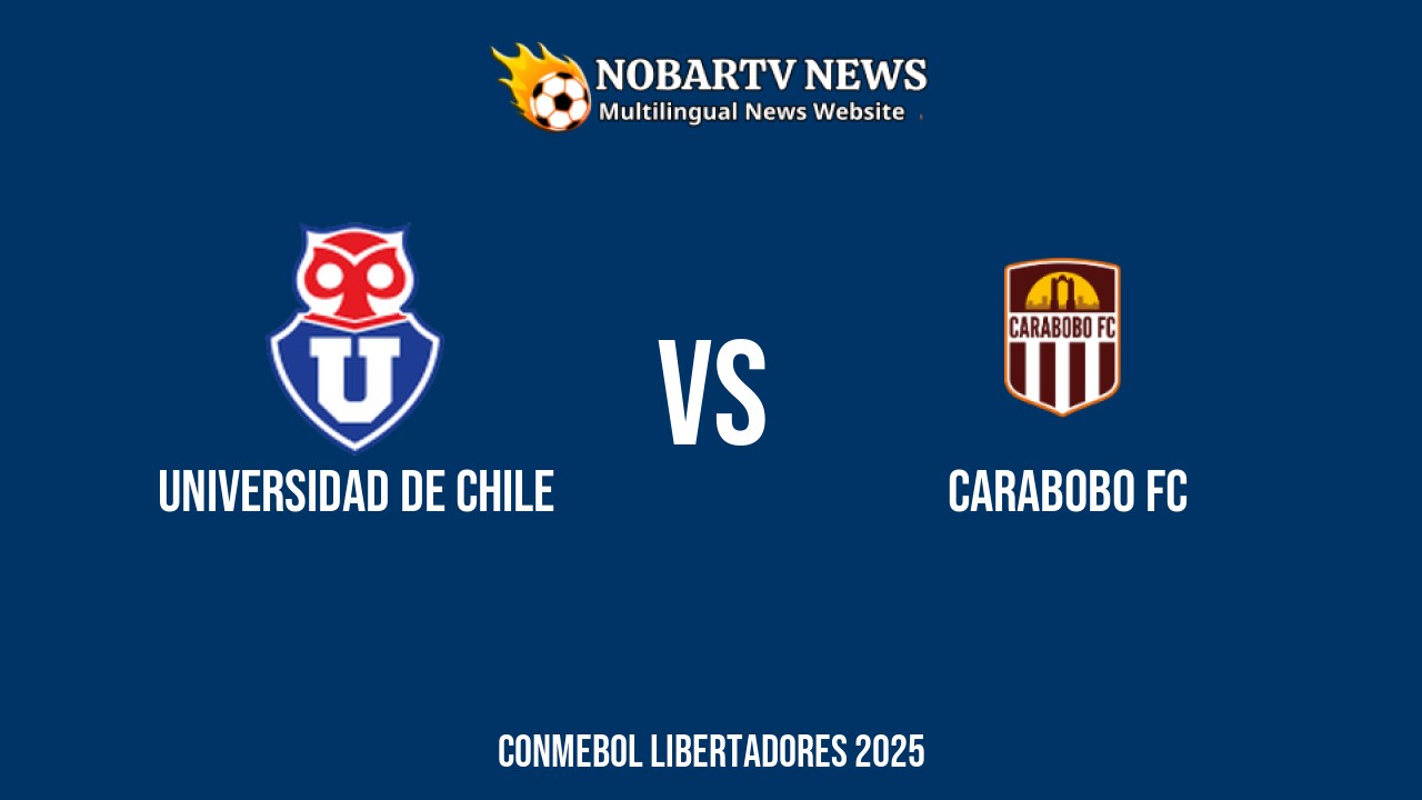 LIVE Universidad de Chile vs Carabobo FC
