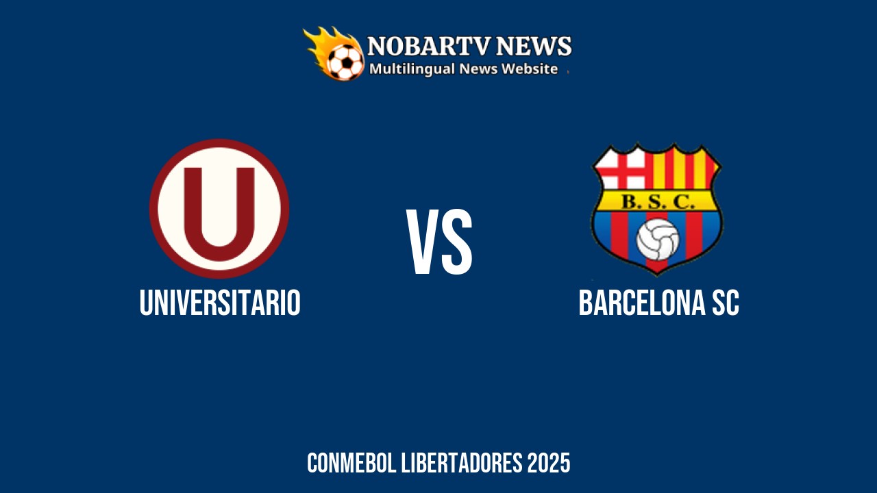 LIVE Universitario vs Barcelona SC