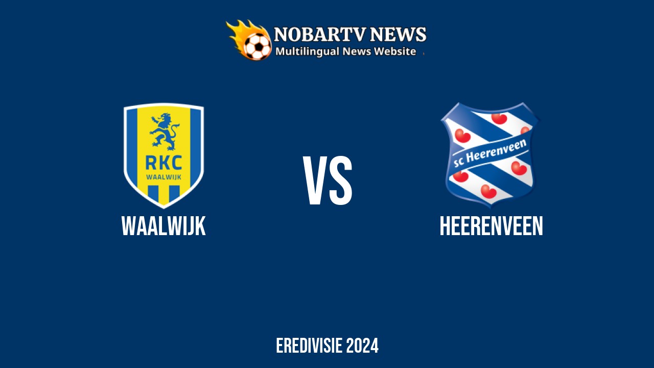 LIVE Waalwijk vs Heerenveen