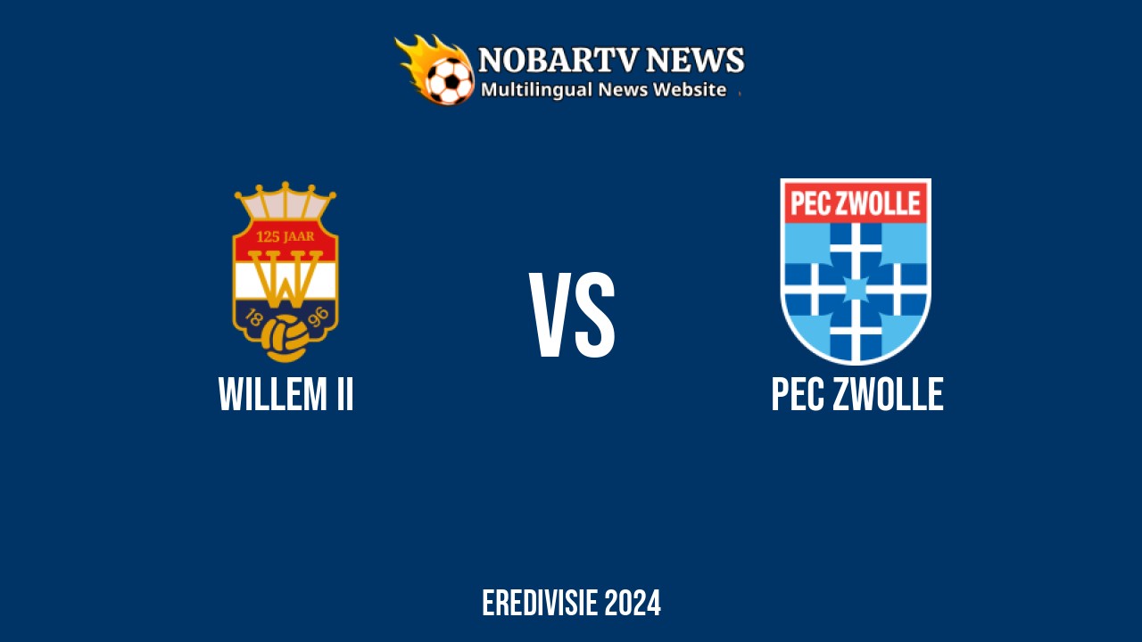 LIVE Willem II vs PEC Zwolle