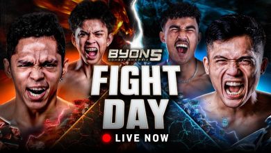 Byon Combat 5 Live di Vidio: Jadwal, Fight Card, dan Duel Panas Kkajhe vs Aziz