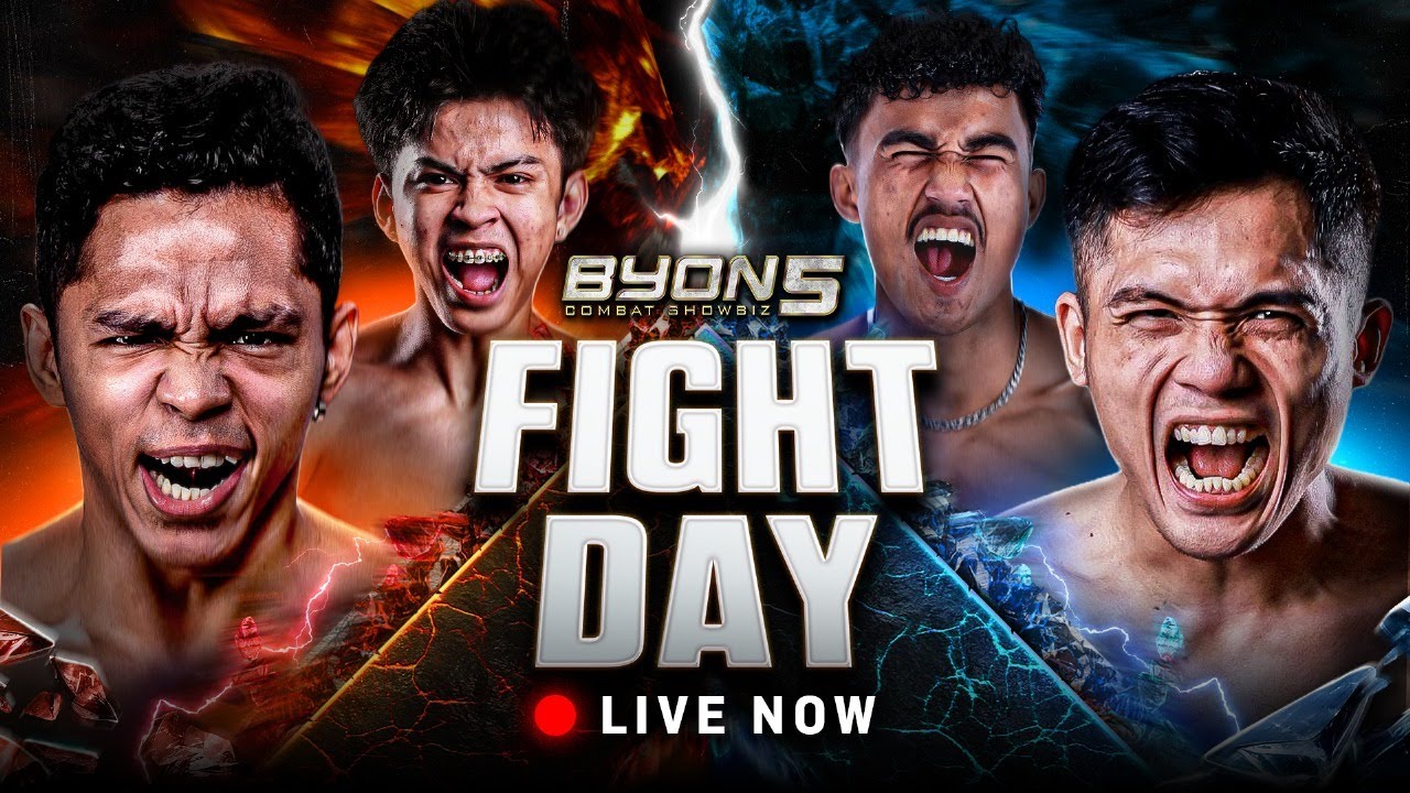 Byon Combat 5 Live di Vidio: Jadwal, Fight Card, dan Duel Panas Kkajhe vs Aziz