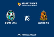 NOBARTV LIVE: Biwako Shiga vs Veertien Mie