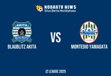 NOBARTV LIVE: Blaublitz Akita vs Montedio Yamagata