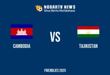 NOBARTV LIVE: Cambodia vs Tajikistan
