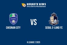 NOBARTV LIVE: Cheonan City vs Seoul E-Land FC