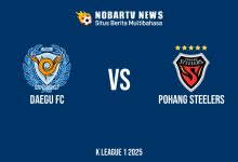 NOBARTV LIVE: Daegu FC vs Pohang Steelers