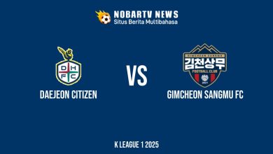NOBARTV LIVE: Daejeon Citizen vs Gimcheon Sangmu FC