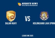 NOBARTV LIVE: Dalian Huayi vs Heilongjiang Lava Spring