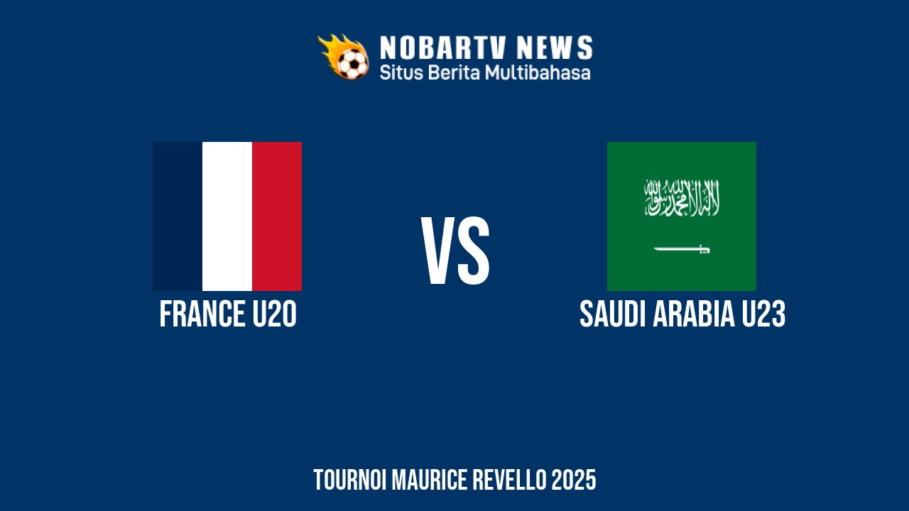 NOBARTV LIVE: France U20 vs Saudi Arabia U23