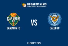 NOBARTV LIVE: Gangwon FC vs Daegu FC
