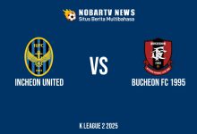NOBARTV LIVE: Incheon United vs Bucheon FC 1995