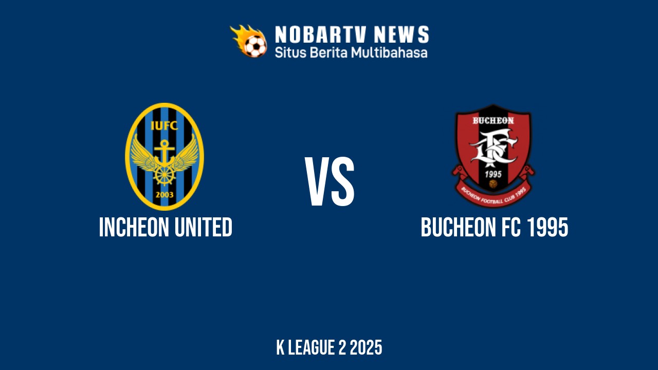 NOBARTV LIVE: Incheon United vs Bucheon FC 1995