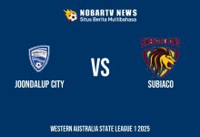 NOBARTV LIVE: Joondalup City vs Subiaco