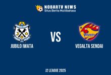 NOBARTV LIVE: Jubilo Iwata vs Vegalta Sendai