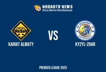NOBARTV LIVE: Kairat Almaty vs Kyzyl-Zhar