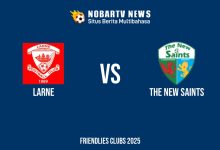 NOBARTV LIVE: Larne vs The New Saints