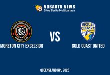 NOBARTV LIVE: Moreton City Excelsior vs Gold Coast United