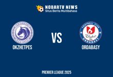 NOBARTV LIVE: Okzhetpes vs Ordabasy