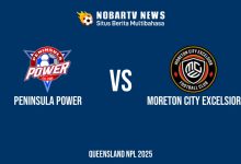 NOBARTV LIVE: Peninsula Power vs Moreton City Excelsior