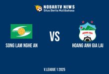 NOBARTV LIVE: Song Lam Nghe An vs Hoang Anh Gia Lai