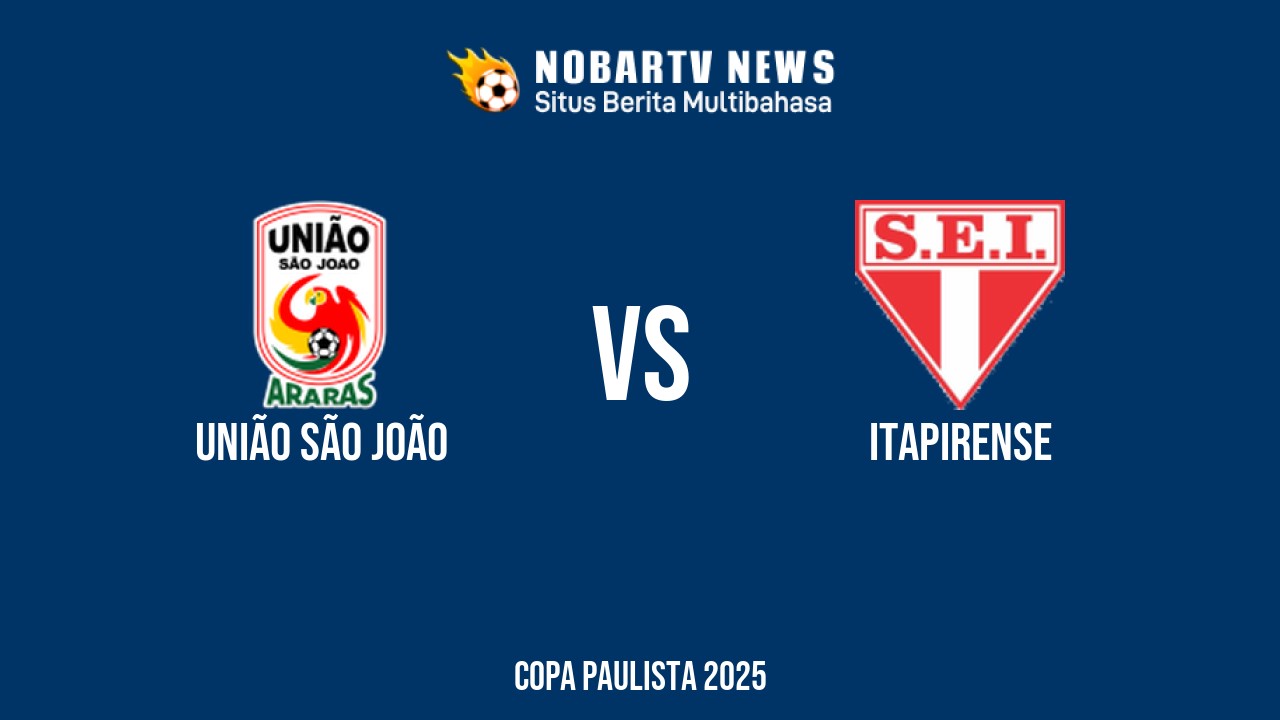 NOBARTV LIVE: União São João vs Itapirense