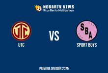 NOBARTV LIVE: UTC vs Sport Boys